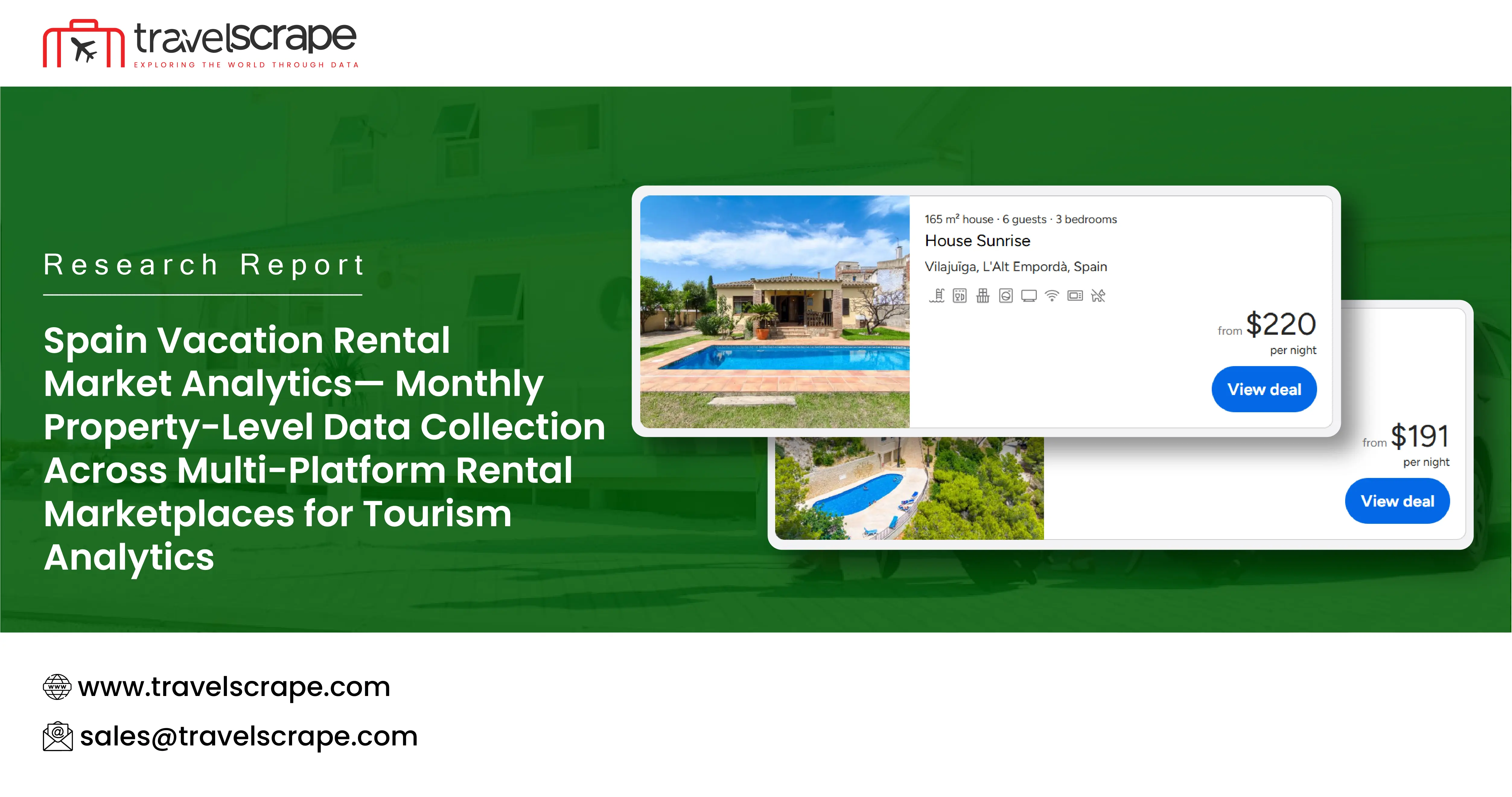 Spain Vacation Rental Market Analytics